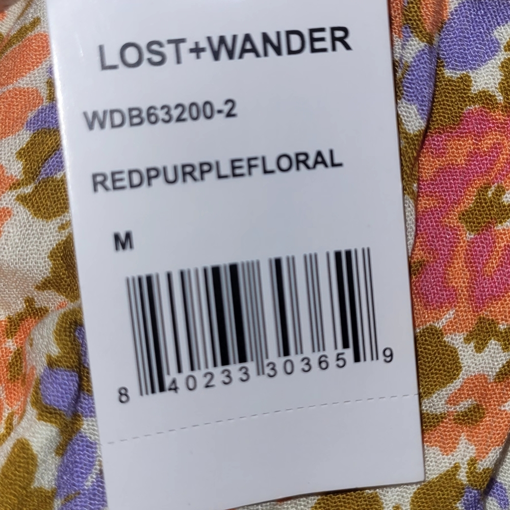 Lost + Wander Floral Halter Dress - Picture 9 of 10